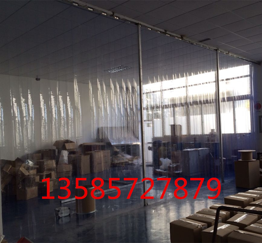 软门帘pvc超透明塑料门帘 隔断 超市防挡冷气空调皮帘门子 批发 - 装潢批发网