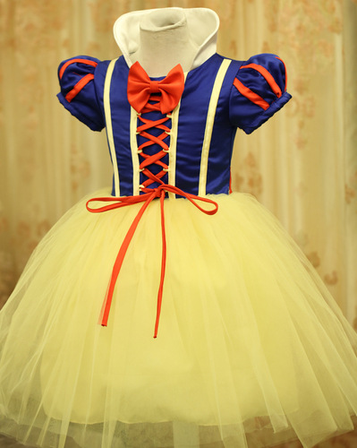 Halloween children's costume Snow White skirt girls anime role-playing masquerade tutu skirt costume