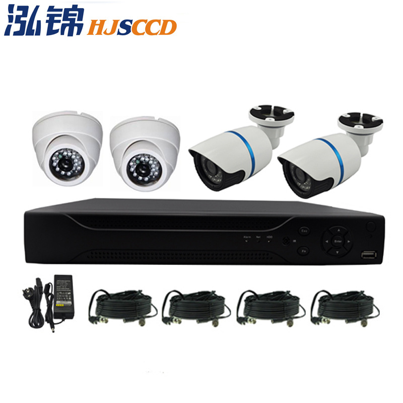 Kit de monitoreo 2 Megapixel CVI Camera 4ch CVR HD CVI Camera Kit