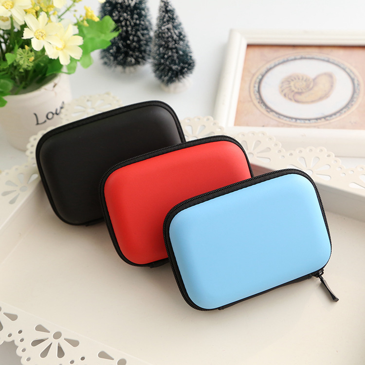 领夹麦克风盒生产耳机收纳盒数据线充电器收纳包钥匙零钱包数码