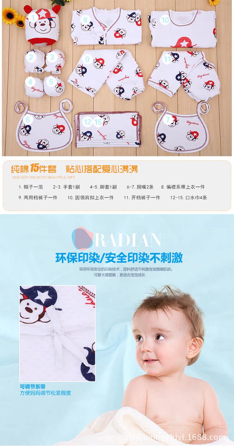 Coffret cadeau pour nouveau-né - Vêtements + Accessoires - Ref 1956284 Image 32