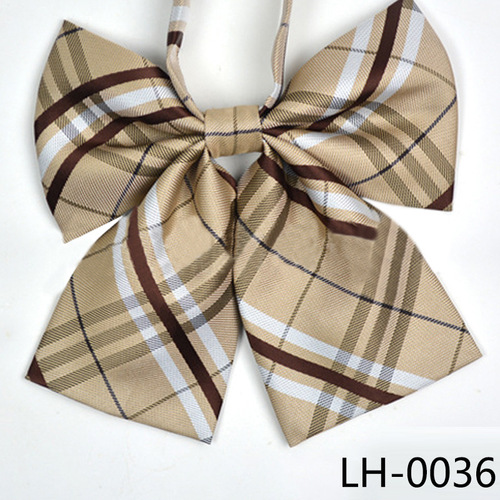 JK uniform bow tie day Japanese student butterfly embroidery bow tie school uniform workwear accessory