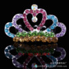 Children's hair accessory suitable for photo sessions for bride, crown, Korean style, wholesale