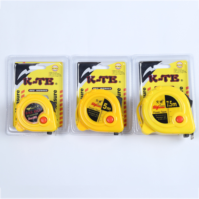 K 特卷尺热销款 鲁班尺，风水卷尺  耐磨钢卷尺批发 木工钢卷尺