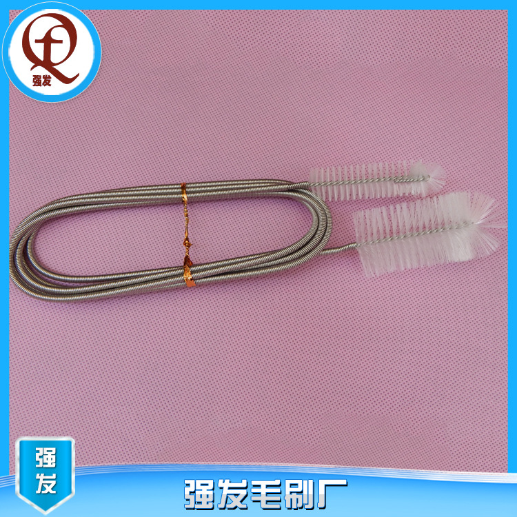 弹簧刷 超长水管清洁刷可弯曲长刷子 管道 鱼缸清洁刷子
