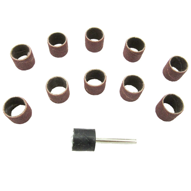 Электрошлифовальные аксессуары/большие наждачные бумажные круги для электрического шлифования 10 больших резиновых колес 1 шт