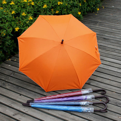 义乌雨伞厂家定制批发遮阳伞广告礼品直杆长柄伞加印LOGO创意雨伞|ru