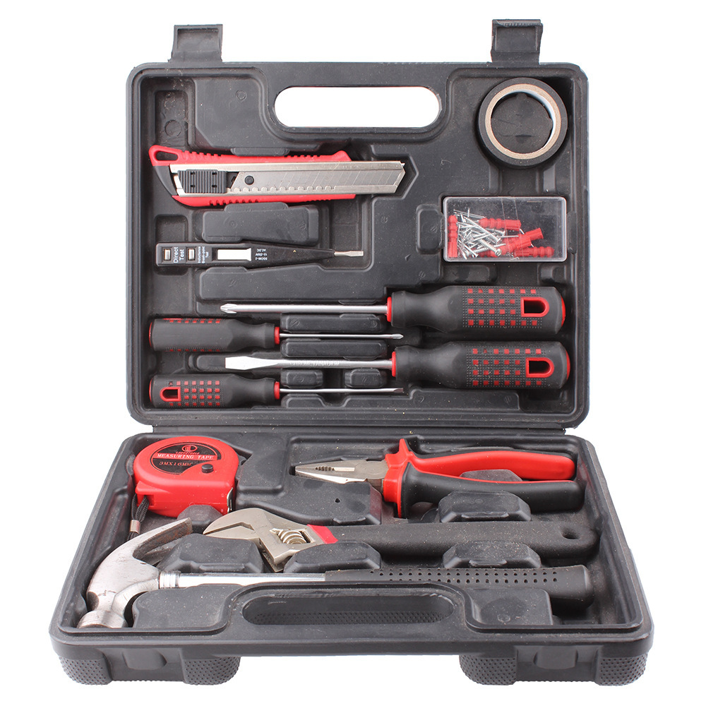 13件套车载维修工具包 汽车应急工具箱组合套装汽车用品备用工具