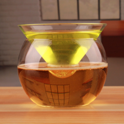 无铅水晶鸡尾杯冰酒器酒杯鸡尾冰酒器套装|ms