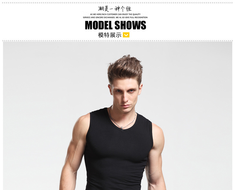 Débardeur homme Cotton vest - Ref 1586859 Image 11