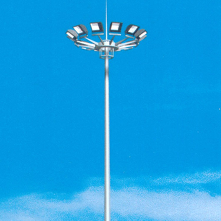 30米自动升降式高杆灯 led路灯套件 集成路灯 球场高杆灯灯杆