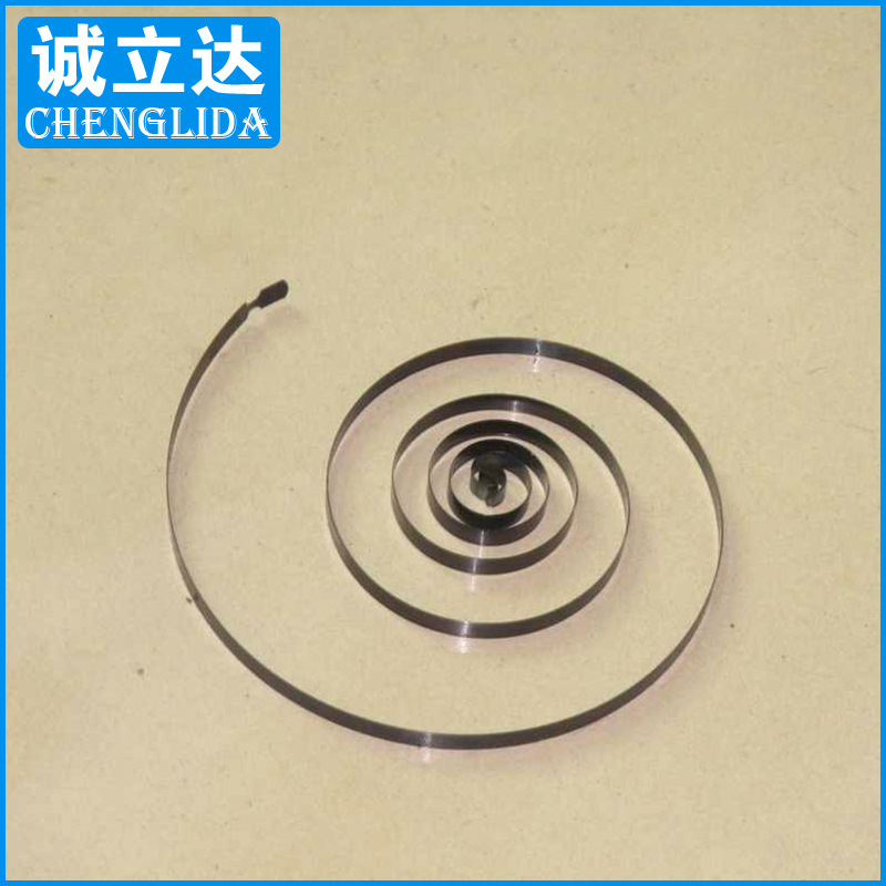 厂家供应 油锯发条 货架卷簧发条 深圳伸缩线发条定做|ms