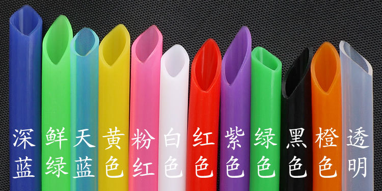 彩色硅胶管 硅胶软管套管 低压空气硅胶管胶管 彩色橡胶胶管