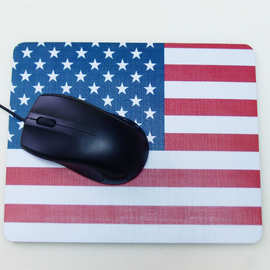 厂家供应 彩图鼠标垫-PVC+EVA材质方形鼠标垫 办公防滑鼠标键盘垫