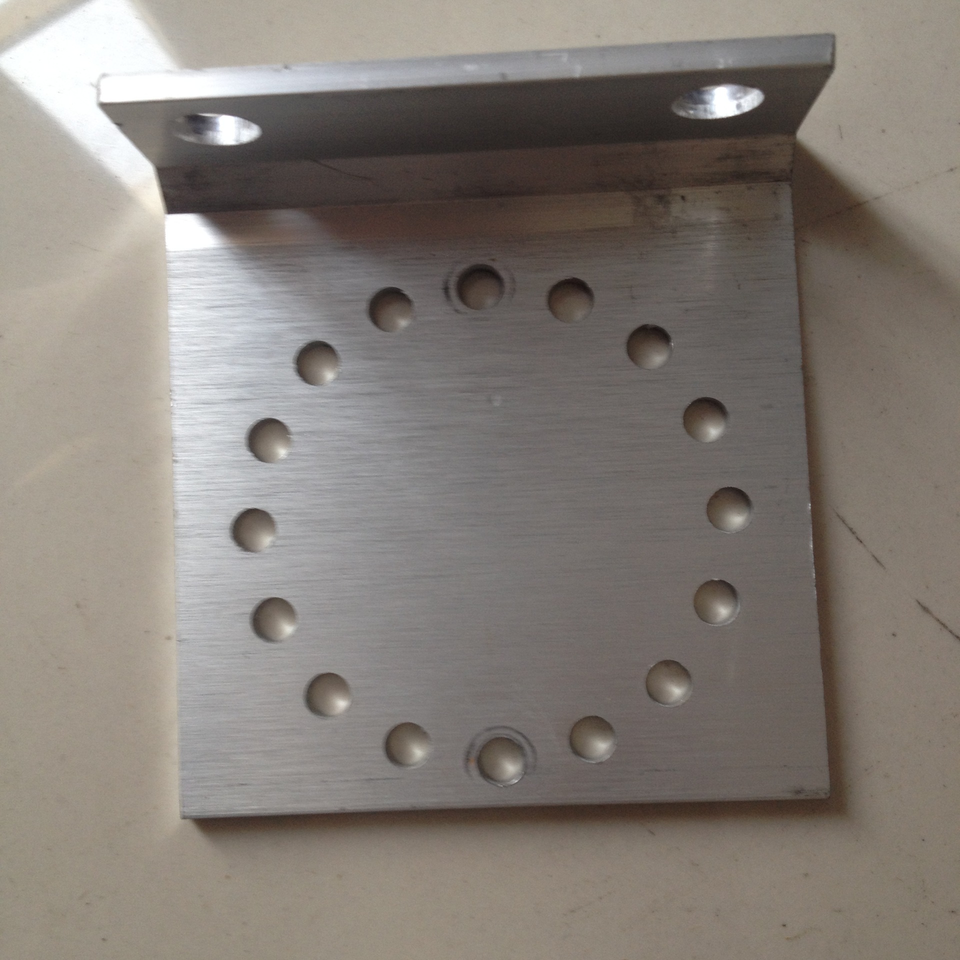 厂家直销电子围栏铝合金万向底座 电子围栏配件