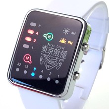 東京食屍鬼 手表 二進制LED手表 東京喰種 男女學生電子表