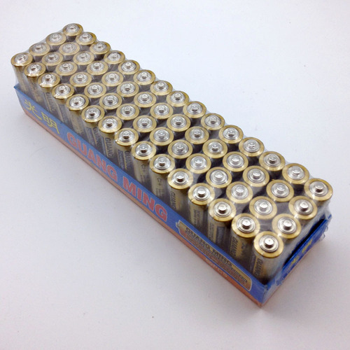 60 cells in a box No. 5 bright battery wholesale electric toys children 1.5V carbon ordinary dry battery No. 5