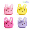 Japanese rabbit, cute bag strap, children's one-shoulder bag with bow for princess, small bag