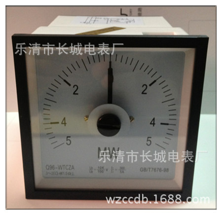 供应Q96-W 双向5MW 300/5 10KV/100V 三相功率测量仪表 船用表