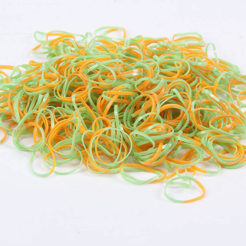 一次性糖果色彩色黑色小号橡皮筋 发圈  细  双色皮筋 厂家直销
