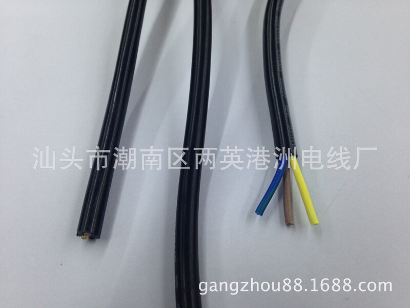 3-core power cord Black AC adapter American European standard British three plug wire docking connection power cord