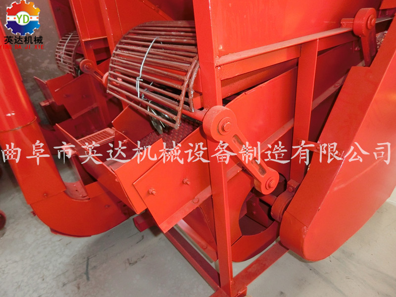 英达新型带除尘花生剥壳机 农业机器花生取仁机报价