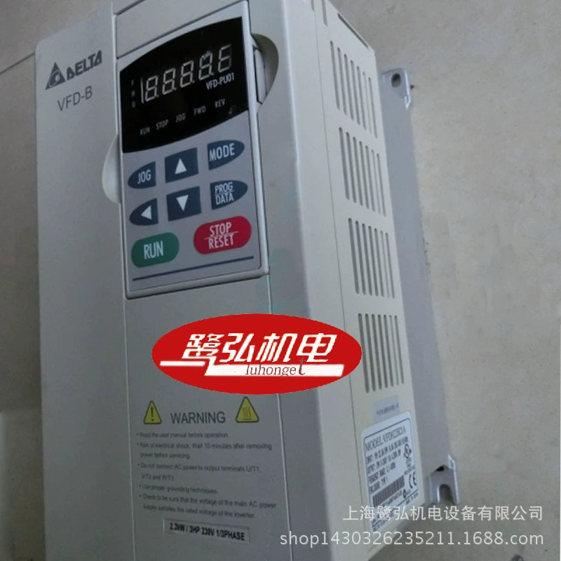 Поставляемый Delta/Delta VFD-B общий векторный инвертор VFD007B43A 3P460В