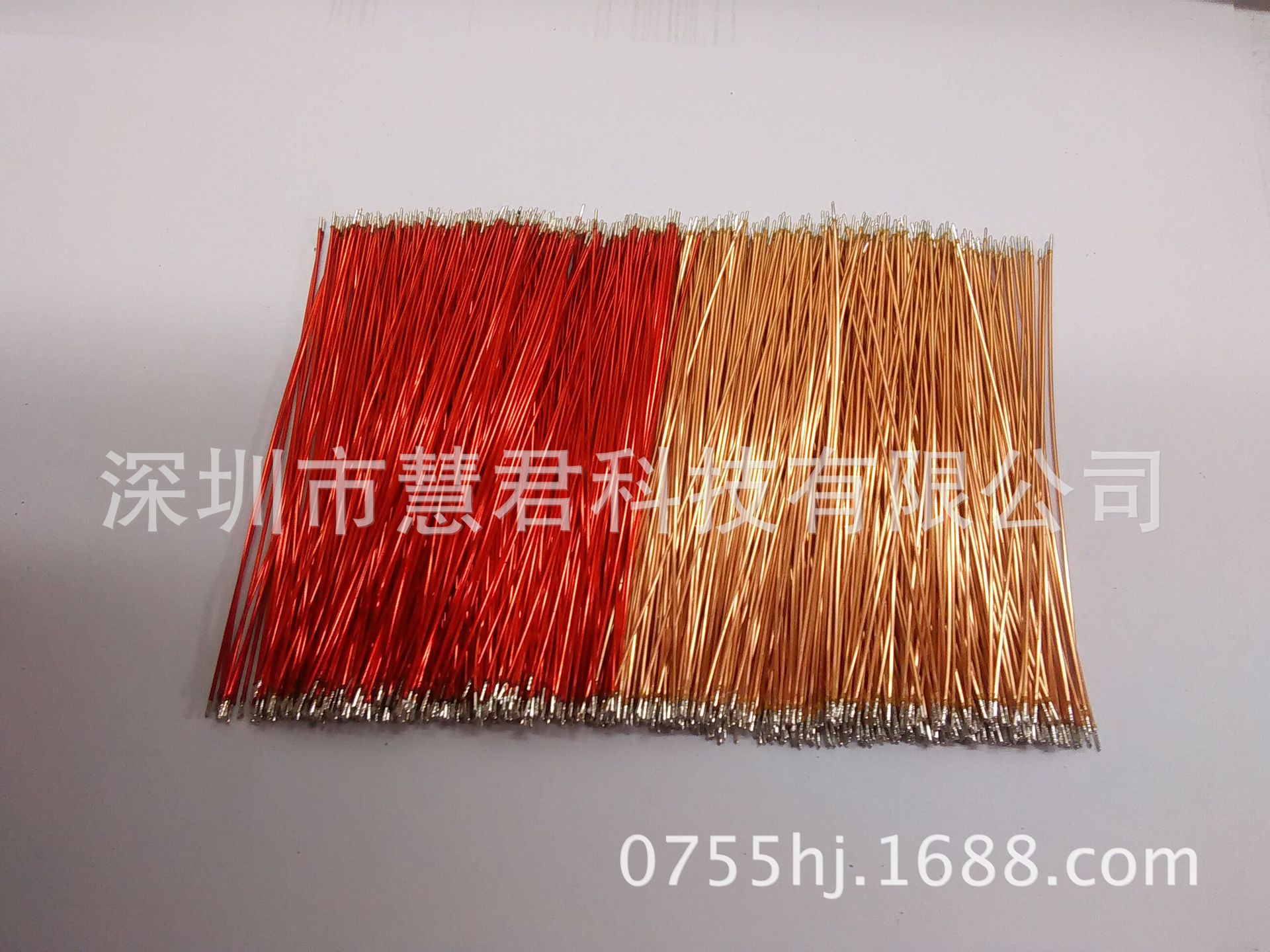 现货供应变压器漆包线 多股绞线 两头沾锡直焊咪头连接线铜线特卖