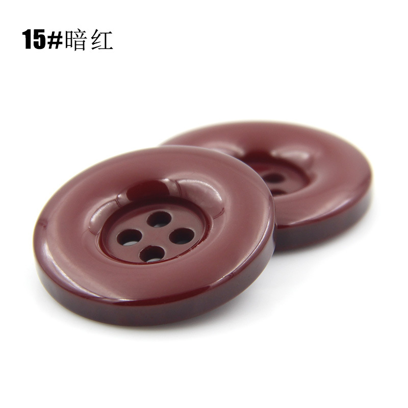 다크 레드 * 15mm * 라운드