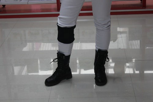 Cross-border exclusive be active sports knee and thigh support THERAPEUTIC BRACE POINT PAD LEG