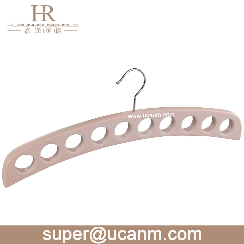 Wood Hook Tie clips Scarves hanging couture Display rack