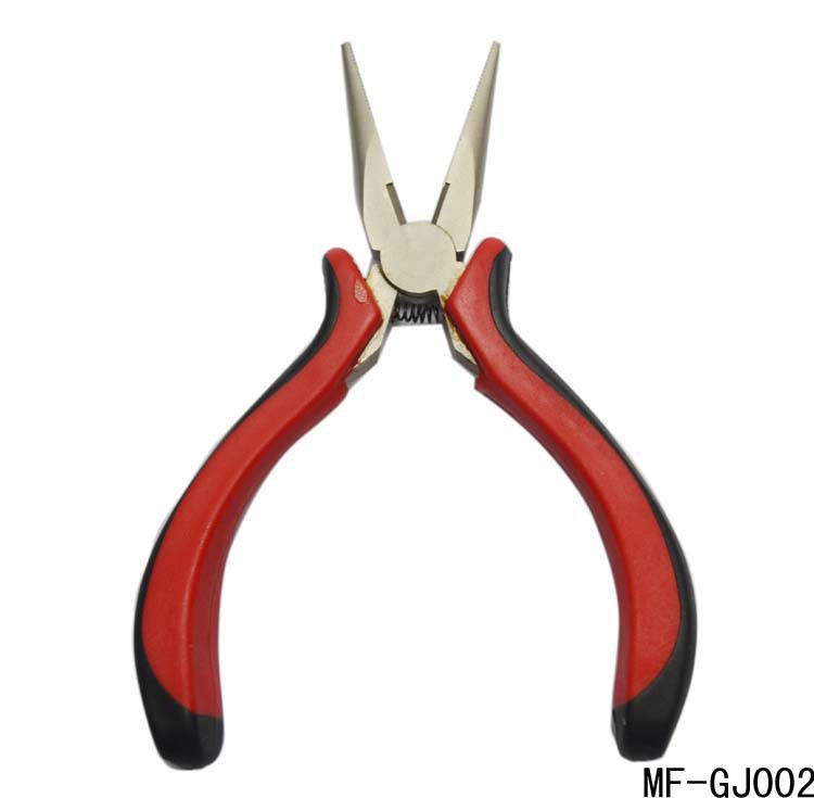廠家直銷 接發工具 朔柄尖頭帶齒專業接發鉗子 混批 #MF-GJ002