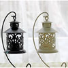 European classical hollow iron candlestick Moroccan retro wedding home creative craftsmanship 0575
