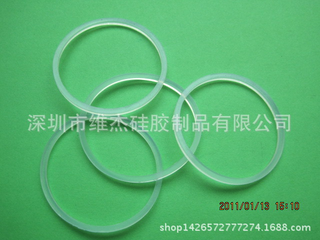 厂家透明硅胶O型圈密封圈硅胶圈食品级