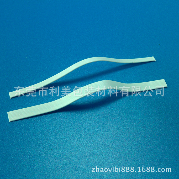 厂家供应一次性医疗口罩专用PE压花全塑鼻梁条 价格优惠