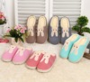 Winter slippers, cartoon hairpins for beloved, shoe bag for pregnant, Korean style, wholesale