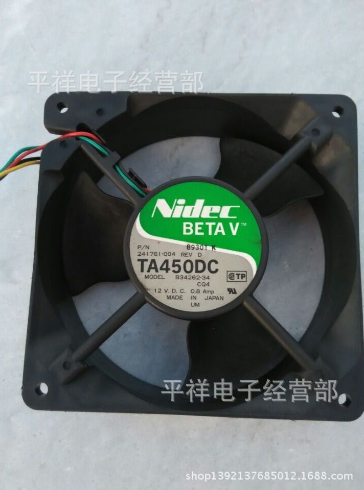 原装拆机翻新散热风扇NIDEC12038 12V 0.8A低价格高质量