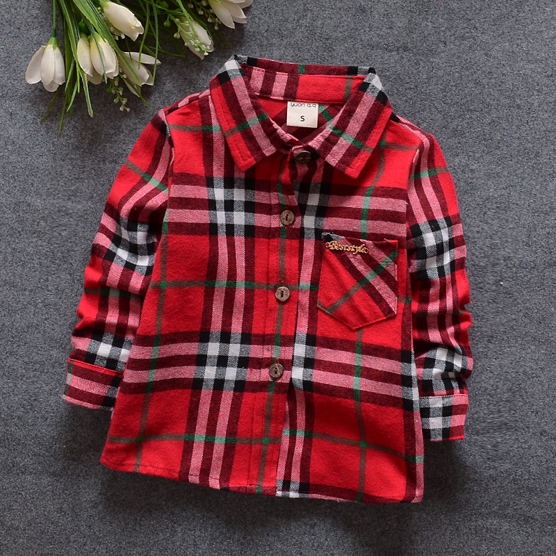 Chemise garcon à manche longue - Ref 2078665 Image 7