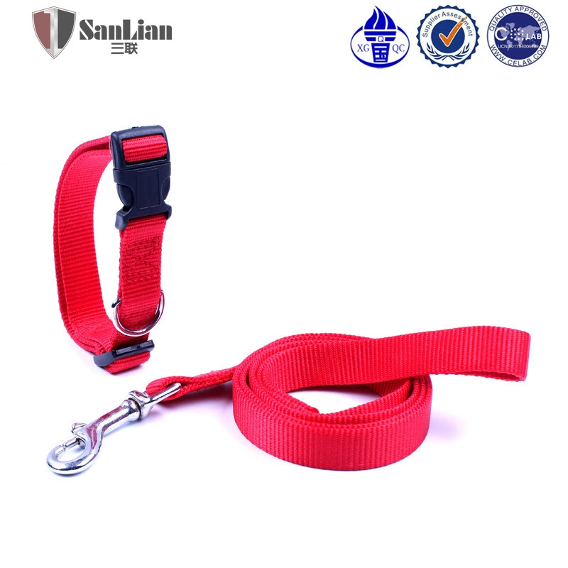 Тройной Pet Товары Ленты Собака Тяговый Воротник Нейлон Тяговый Канат Цепь Собака