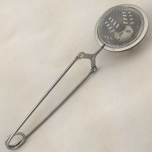 Food grade stainless steel tea separator portable tea clip filter ball spice tea set Weibao 304 tea ball hot sale