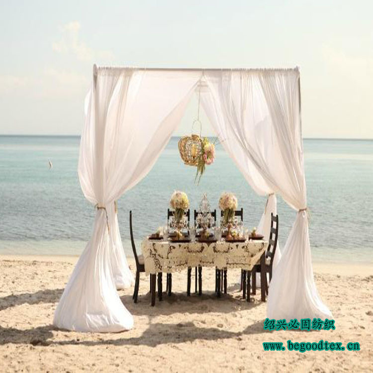 涤纶阻燃展会活动策划及婚礼布置面料 防火装饰布