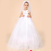 children dress children dress princess dress butterfly knot puffy dress and white dress dress