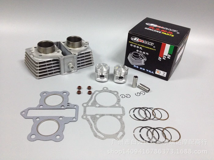 Красный кролик NASAKI применим к Qianjiang QJ125J Honda King CBT125 набор цилиндров пружинная Орхидея тигровый Леопард 125CM125