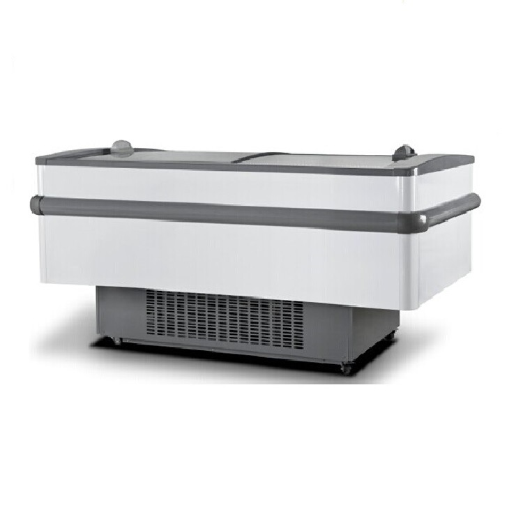 出口澳洲超市便利店风冷卧式岛柜