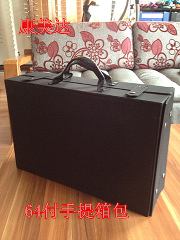 64-Piece Optical Lens Multi-Layer Glasses Suitcase, Glasses Display Case, Portable Storage Box for Outings 64-Piece Optical Lens Multi-Layer Glasses Suitcase, Glasses Display Case, Portable Storage Box for Outings