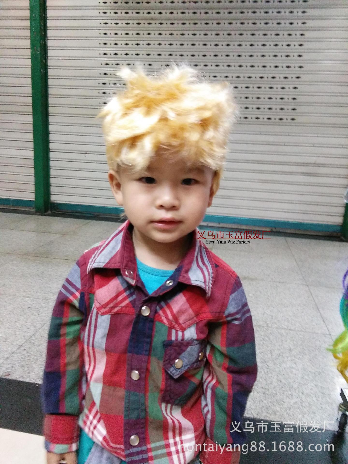 brand major sale Wig children Boy wig Model wig Large favorably Manufactor