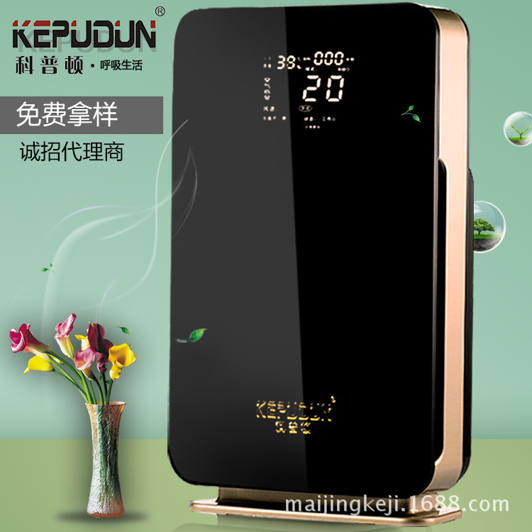 科普顿家用空气净化器 除雾霾冷触媒8层净化LED空气净化器OEM贴牌