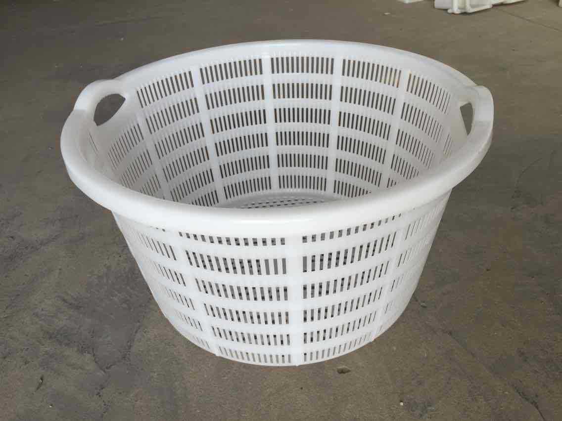 宏海塑业厂家直销大圆筐西瓜筐海鲜筐运输筐水果蔬菜筐