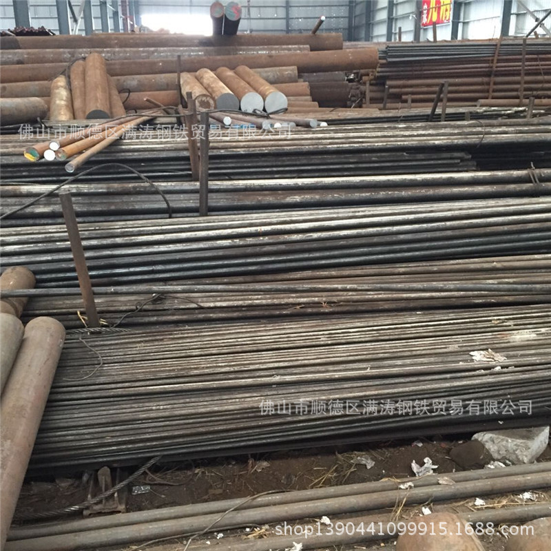 广东佛山乐从钢材市场批发零售q235热轧圆钢 钢厂直销