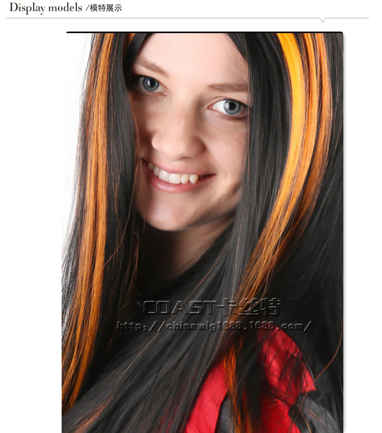 Perruque Long cheveux raides - Ref 2610798 Image 7